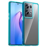 Custodia per telefono in acrilico + TPU serie colorata, For OPPO Reno8 Pro+ 5G, For OPPO Reno8 Pro India