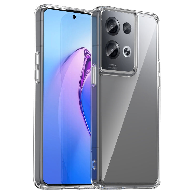 Custodia per telefono in acrilico + TPU serie colorata, For OPPO Reno8 Pro+ 5G, For OPPO Reno8 Pro India