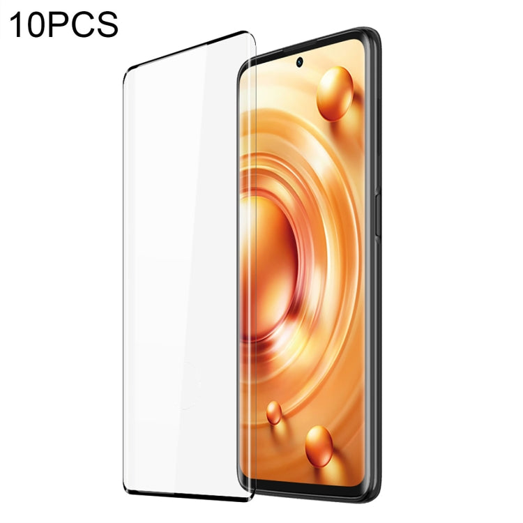 10 PZ DUX DUCIS 0,33 mm 9H Pellicola in vetro temperato con allumina media, For vivo X80 Pro, For Realme C31, For Realme C35, For Samsung Galaxy M53 5G, For Xiaomi 12 Lite, For Honor X7, For Honor X8, For Honor X9 / X9 5G / X30