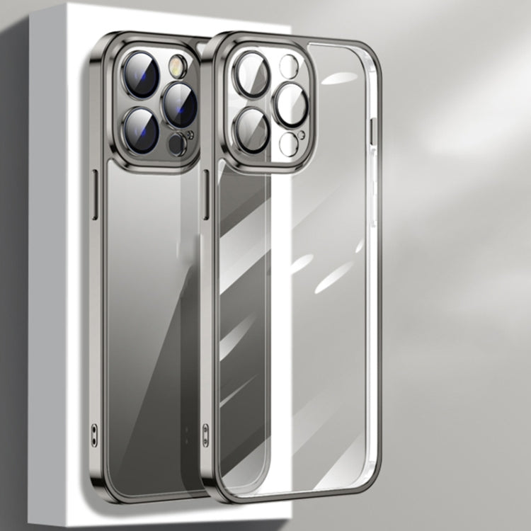 Custodia per telefono con occhiali in vetro elettrolitico, For iPhone 14, For iPhone 14 Plus, For iPhone 14 Pro, For iPhone 14 Pro Max, For iPhone 13, For iPhone 13 Pro Max