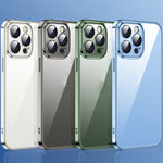 Custodia per telefono con occhiali in vetro elettrolitico, For iPhone 12, For iPhone 12 Pro, For iPhone 12 Pro Max