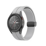 Cinturino per orologio in silicone con fibbia pieghevole, For Samsung Galaxy Watch5 40mm / 44mm / Pro 45mm