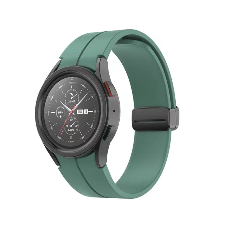Cinturino per orologio in silicone con fibbia pieghevole, For Samsung Galaxy Watch5 40mm / 44mm / Pro 45mm