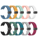 Cinturino per orologio in silicone con fibbia pieghevole, For Samsung Galaxy Watch5 40mm / 44mm / Pro 45mm
