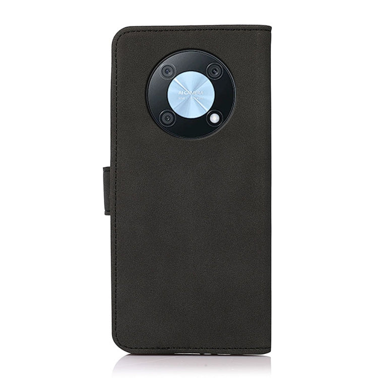 KHAZNEH Custodia per telefono in pelle con trama opaca, For Huawei nova Y90 / Enjoy 50 Pro