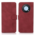 KHAZNEH Custodia per telefono in pelle con trama opaca, For Huawei nova Y90 / Enjoy 50 Pro