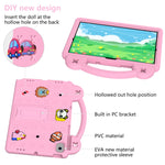 Custodia per tablet antiurto EVA per bambini con cavalletto, For Samsung Galaxy Tab A8 10.5 2022/2021