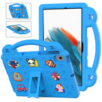 Custodia per tablet antiurto EVA per bambini con cavalletto, For Samsung Galaxy Tab A8 10.5 2022/2021