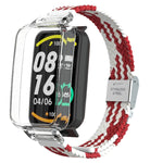 Cinturino per orologio con fibbia in nylon intrecciato, For Xiaomi Mi Band 7 Pro
