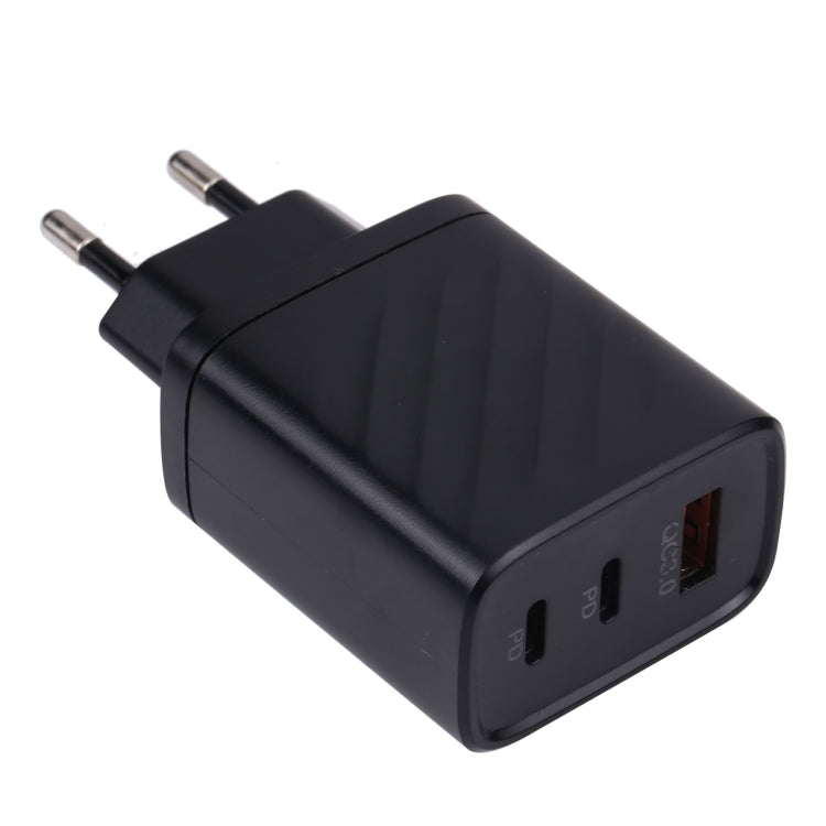 Caricatore da viaggio 3 in 1 QC3.0 PD20W USB e USB-C