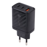 Caricatore da viaggio 3 in 1 QC3.0 PD20W USB e USB-C