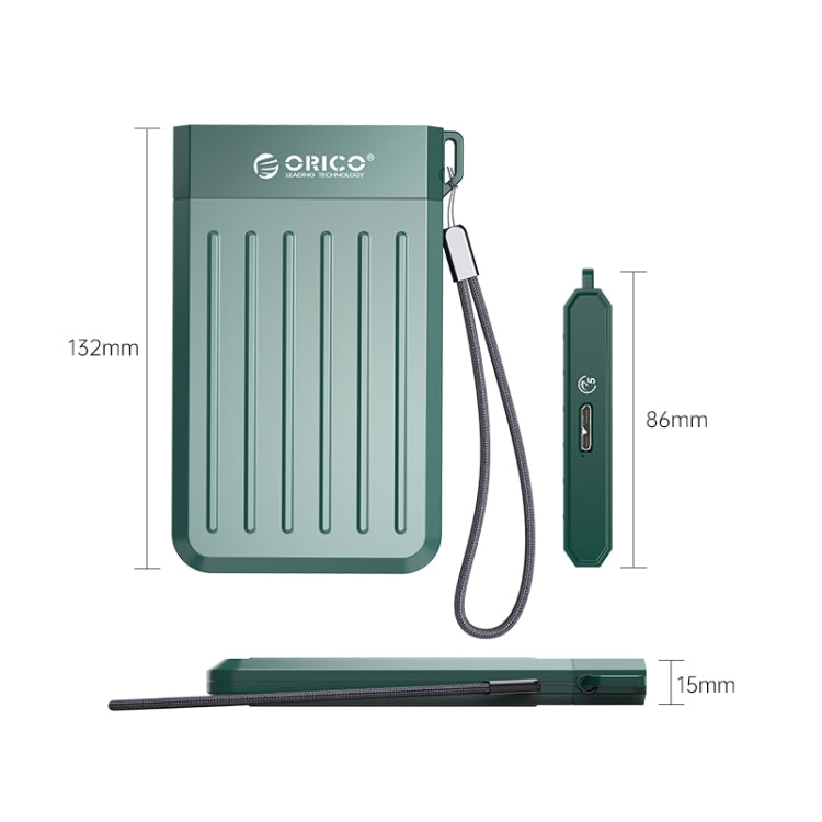 Contenitore disco rigido USB 3.1 Gen1 Type-C 2,5"