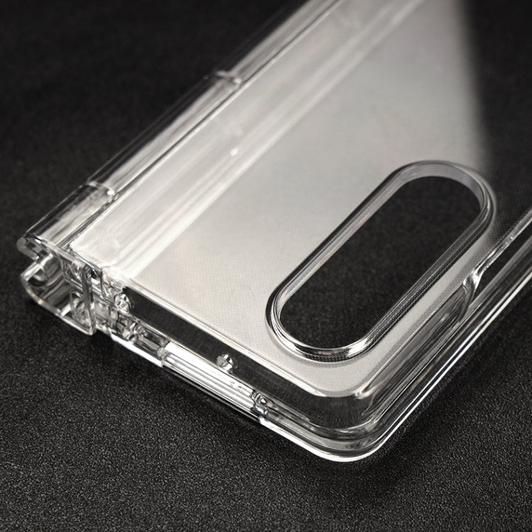 Custodia protettiva antiurto per telefono in TPU + PC con slot per penna, For Samsung Galaxy Z Fold4 5G