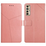 HT01 Cassa del telefono di cuoio di vibrazione del modello a forma di Y, For Tecno Camon 17 Pro, For Tecno Camon 17P, For Tecno Camon 18i, For Tecno Camon 18P
