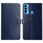 HT01 Cassa del telefono di cuoio di vibrazione del modello a forma di Y, For Tecno Camon 17 Pro, For Tecno Camon 17P, For Tecno Camon 18i, For Tecno Camon 18P