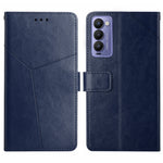 HT01 Cassa del telefono di cuoio di vibrazione del modello a forma di Y, For Tecno Camon 17 Pro, For Tecno Camon 17P, For Tecno Camon 18i, For Tecno Camon 18P