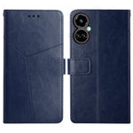HT01 Cassa del telefono di cuoio di vibrazione del modello a forma di Y, For Tecno Camon 19 4G, For Tecno Camon 19 Pro 4G/5G, For Tecno Pova 2, For Tecno Spark 8