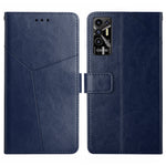 HT01 Cassa del telefono di cuoio di vibrazione del modello a forma di Y, For Tecno Camon 19 4G, For Tecno Camon 19 Pro 4G/5G, For Tecno Pova 2, For Tecno Spark 8