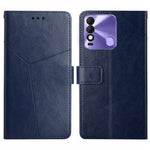 HT01 Cassa del telefono di cuoio di vibrazione del modello a forma di Y, For Tecno Camon 19 4G, For Tecno Camon 19 Pro 4G/5G, For Tecno Pova 2, For Tecno Spark 8