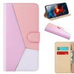 Custodia per cellulare in pelle Flip orizzontale con cuciture tricolori, For Samsung Galaxy M13 4G, For Samsung Galaxy M23 5G