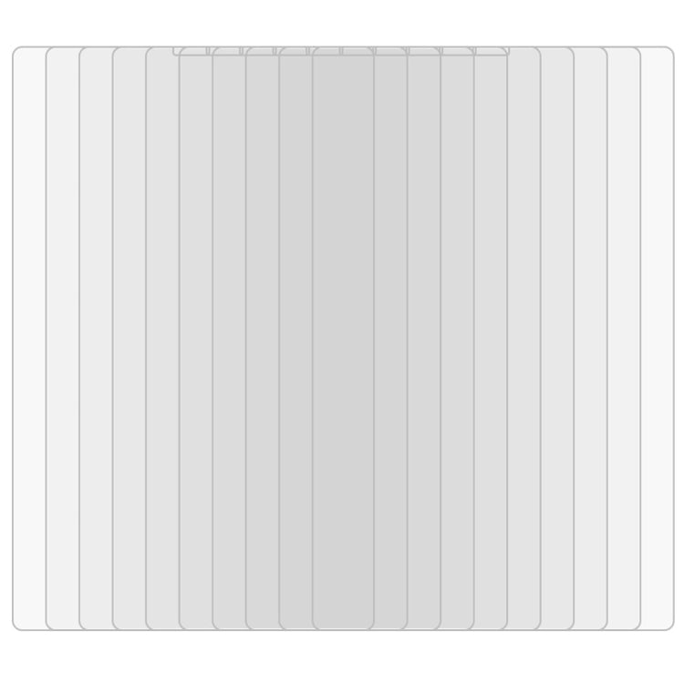 Pellicola vetro temperato 9H 0,3 mm per Galaxy Tab A 8.4 (2020)
