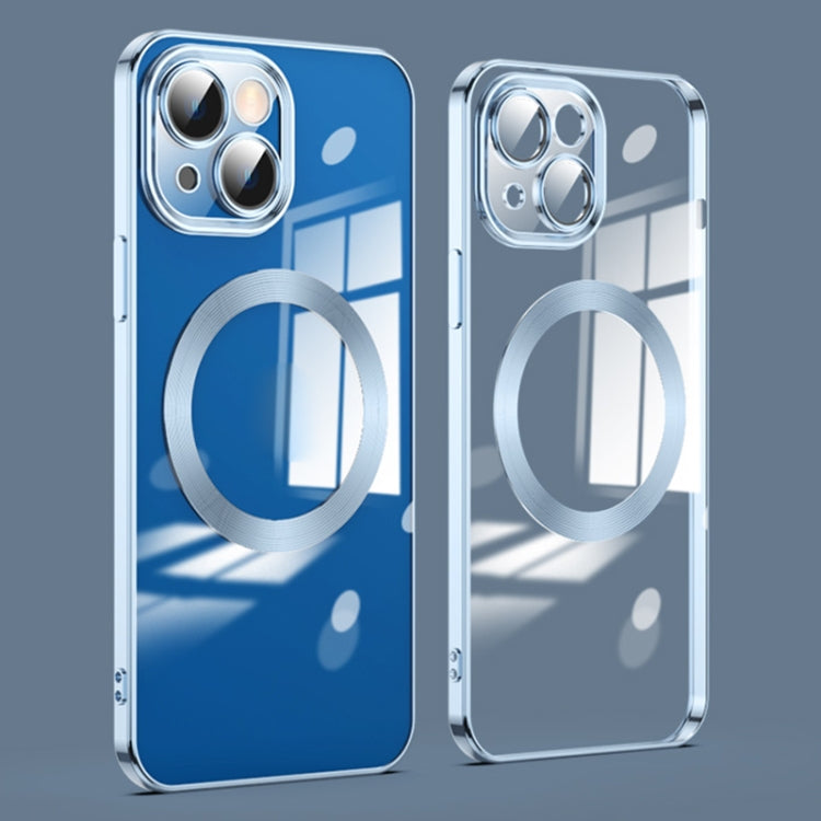 Custodia per telefono galvanizzata MagSafe con protezione dell'obiettivo, For iPhone 14, For iPhone 14 Plus, For iPhone 14 Pro