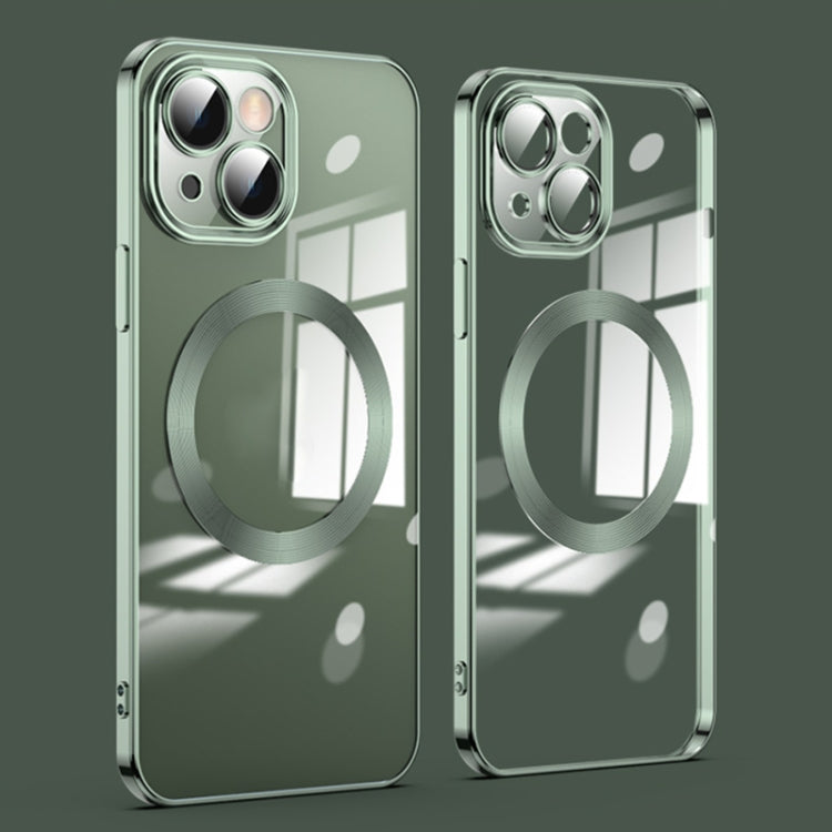 Custodia per telefono galvanizzata MagSafe con protezione dell'obiettivo, For iPhone 14, For iPhone 14 Plus, For iPhone 14 Pro