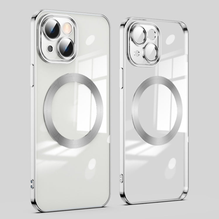 Custodia per telefono galvanizzata MagSafe con protezione dell'obiettivo, For iPhone 14, For iPhone 14 Plus, For iPhone 14 Pro