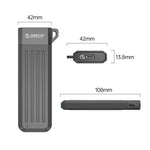Custodia SSD SATA ORICO-USB3.1 Gen1 Type-C 6Gbps M.2