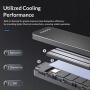 Custodia SSD ORICO HM2-G2-BK M.2 NVMe, HM2-G2-BK