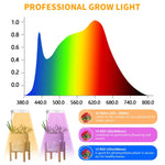 10W 48 LED Pianta grassa Grow Fill Light, Angel Ring, Bee, Round Tube