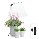 10W 48 LED Pianta grassa Grow Fill Light, Angel Ring, Bee, Round Tube