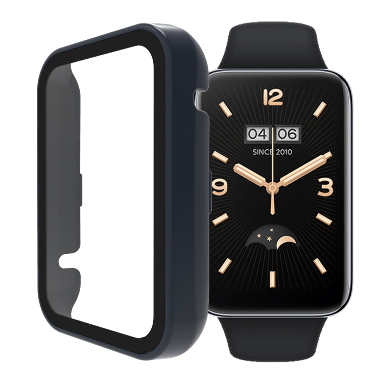 Custodia per orologio integrata in PC + vetro temperato, For Xiaomi Mi Band 7 Pro