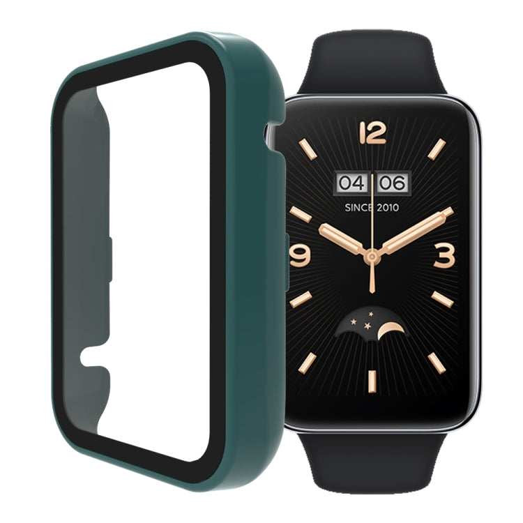 Custodia per orologio integrata in PC + vetro temperato, For Xiaomi Mi Band 7 Pro