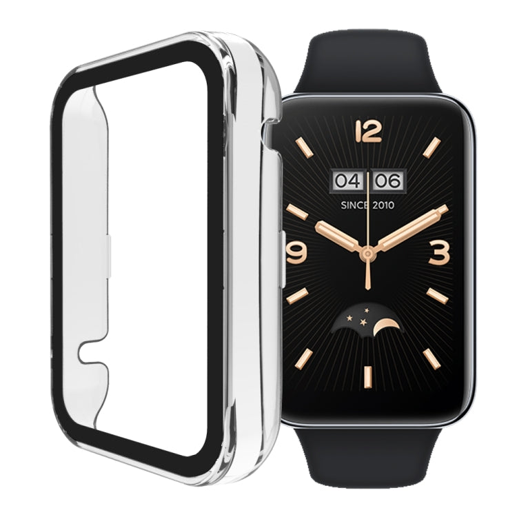 Custodia per orologio integrata in PC + vetro temperato, For Xiaomi Mi Band 7 Pro