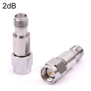 Attenuatore SMA DC-6GHz Connettori fissi coassiali SMA, 1dBi, 2dBi, 3dBi, 5dBi, 6dBi, 8dBi, 9dBi, 10dBi, 15dBi, 25dBi, 30dBi, 40dBi, 50dBi, 60dBi