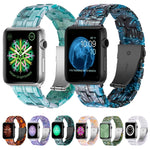 Cinturino in resina a cinque sfere per la serie Apple Watch, 7 45mm / 6&SE&5&4 44mm / 3&2&1 42mm, 7 41mm / 6&SE&5&4 40mm / 3&2&1 38mm