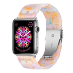 Cinturino in resina a cinque sfere per la serie Apple Watch, 7 45mm / 6&SE&5&4 44mm / 3&2&1 42mm, 7 41mm / 6&SE&5&4 40mm / 3&2&1 38mm