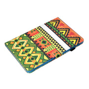 Custodia in pelle piatta sinistra e destra in TPU con filo da cucito con funzione sleep e slot per schede e fibbia Striscia antiscivolo e copri penna, For iPad Pro 11 2020