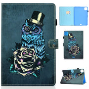 Custodia in pelle piatta sinistra e destra in TPU con filo da cucito con funzione sleep e slot per schede e fibbia Striscia antiscivolo e copri penna, For iPad Pro 11 2020