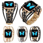 Cinturino per gioielli per Apple Watch Series, 7 45mm / 6&SE&5&4 44mm / 3&2&1 42mm, 7 41mm / 6&SE&5&4 40mm / 3&2&1 38mm