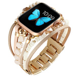 Cinturino per gioielli per Apple Watch Series, 7 45mm / 6&SE&5&4 44mm / 3&2&1 42mm, 7 41mm / 6&SE&5&4 40mm / 3&2&1 38mm
