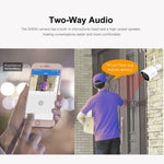 SriHome SH034 5.0MP Mini Dual 2.4 / 5G WiFi Esterna Impermeabile Video Sorveglianza Colore Visione Notturna Sicurezza CCTV Cam, US Plug, EU Plug, UK Plug, AU Plug