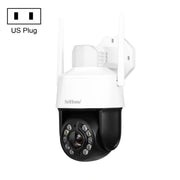SriHome SH041 5.0MP 20X Zoom ottico 2.4G/5G WiFi Impermeabile AI Monitoraggio automatico H.265 Videosorveglianza, US Plug, EU Plug, UK Plug, AU Plug