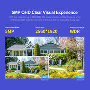 SriHome SH041 5.0MP 20X Zoom ottico 2.4G/5G WiFi Impermeabile AI Monitoraggio automatico H.265 Videosorveglianza, US Plug, EU Plug, UK Plug, AU Plug