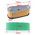 Pulitore filtro aria per Briggs & Stratton 496894S 493909S 272403S, For Briggs & Stratton 272403S