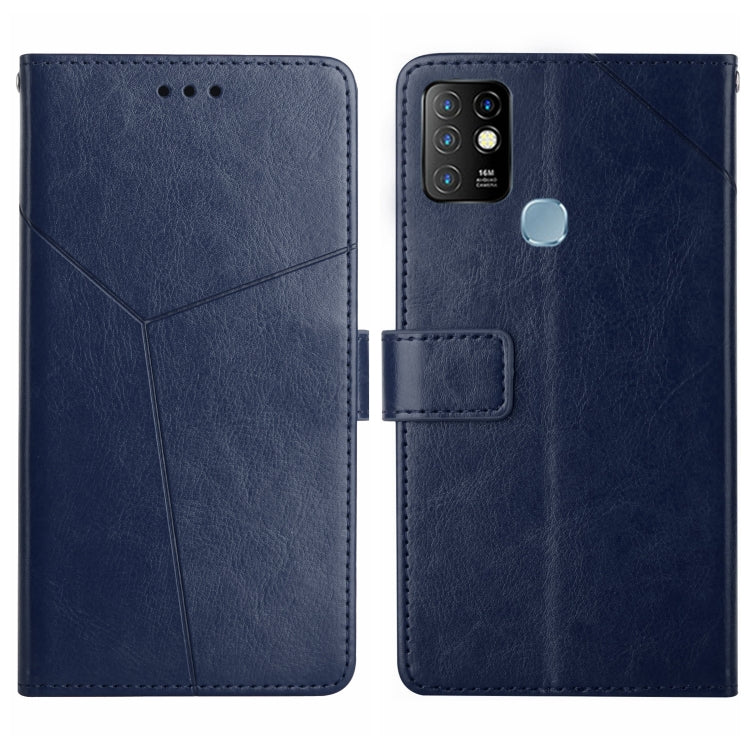 HT01 Cassa del telefono di cuoio di vibrazione del modello a forma di Y, For Infinix Hot 10, For Infinix Hot 10i/Smart 5 Pro, For Infinix Hot 10s/10T, For Infinix Hot 11