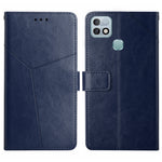 HT01 Cassa del telefono di cuoio di vibrazione del modello a forma di Y, For Infinix Hot 10, For Infinix Hot 10i/Smart 5 Pro, For Infinix Hot 10s/10T, For Infinix Hot 11