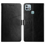 HT01 Cassa del telefono di cuoio di vibrazione del modello a forma di Y, For Infinix Hot 10, For Infinix Hot 10i/Smart 5 Pro, For Infinix Hot 10s/10T, For Infinix Hot 11