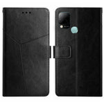 HT01 Cassa del telefono di cuoio di vibrazione del modello a forma di Y, For Infinix Hot 10, For Infinix Hot 10i/Smart 5 Pro, For Infinix Hot 10s/10T, For Infinix Hot 11